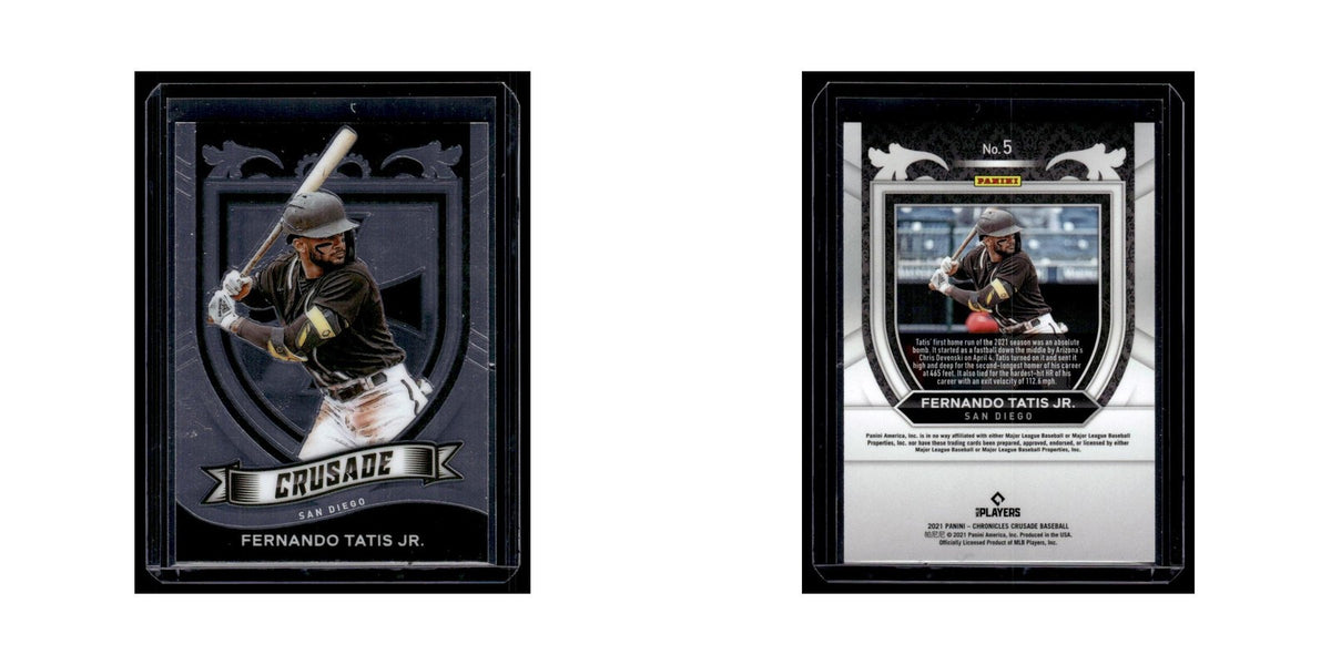 Fernando Tatis Jr. 2021 Panini Chronicles Crusade #5 San Diego Padres NM