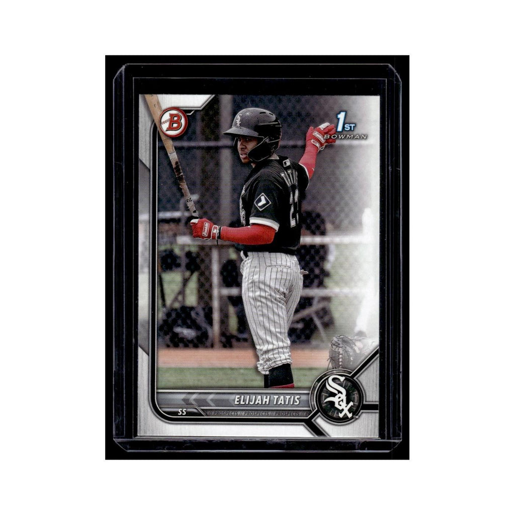 Elijah Tatis 2022 Bowman Prospects #BP-23 Chicago White Sox Baseball Card NM