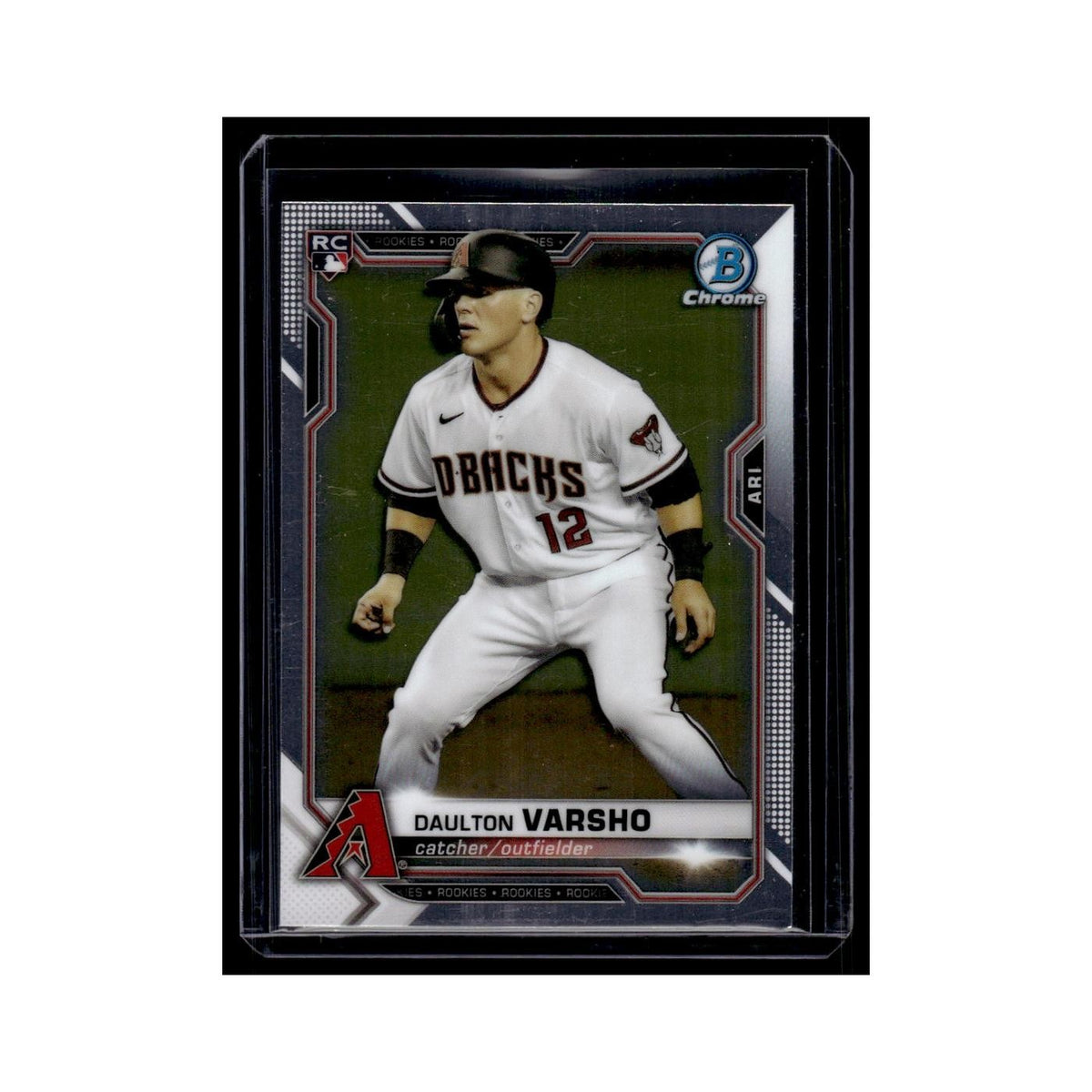 Daulton Varsho Rookie 2021 Bowman Chrome #95 Arizona Diamondbacks NM