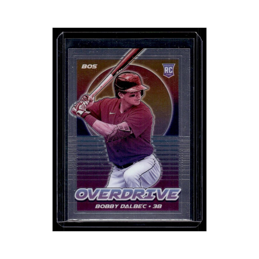 Bobby Dalbec Rookie 2021 Panini Chronicles Overdrive #9 Boston Red Sox NM