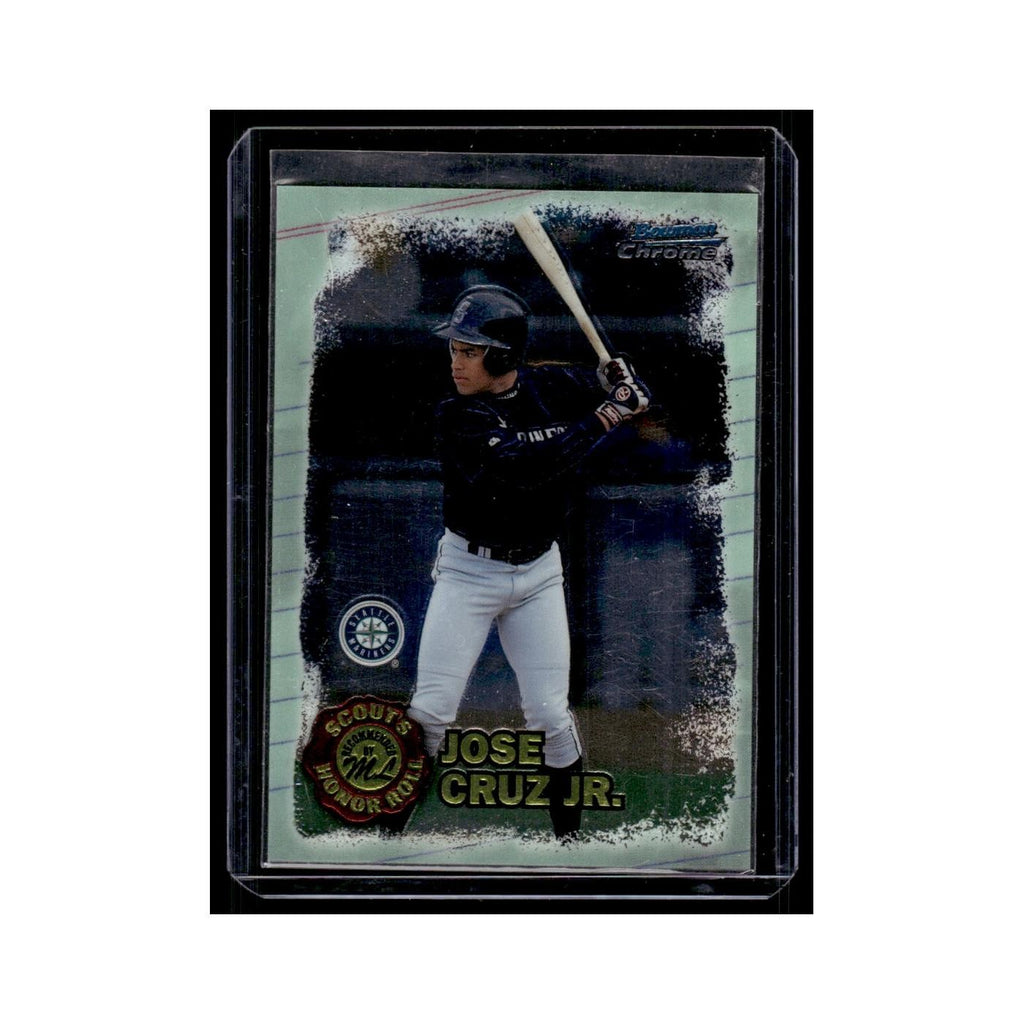 Jose Cruz Jr. 1997 Bowman Chrome #SHR10 Seattle Mariners Baseball Card NM