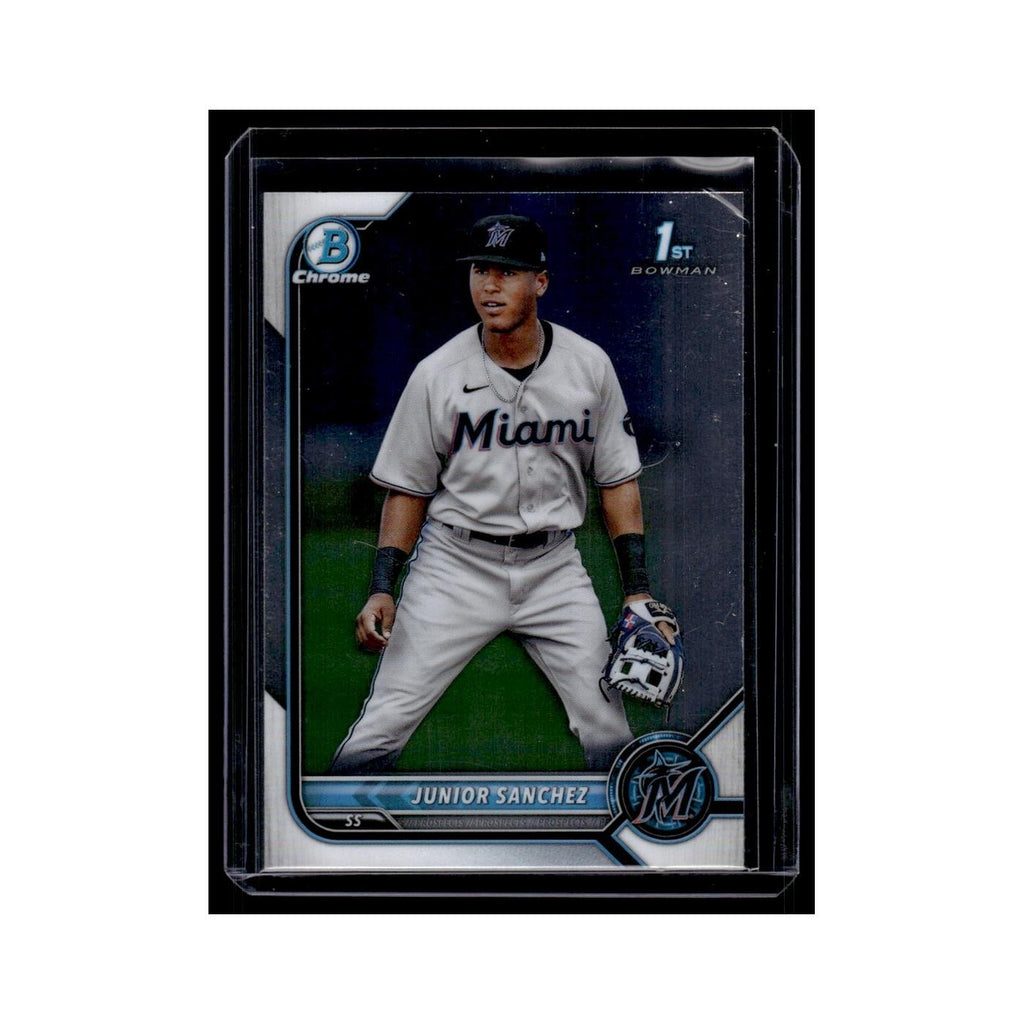 Junior Sanchez 2022 Bowman Chrome Prospects #BCP-111 Miami Marlins NM