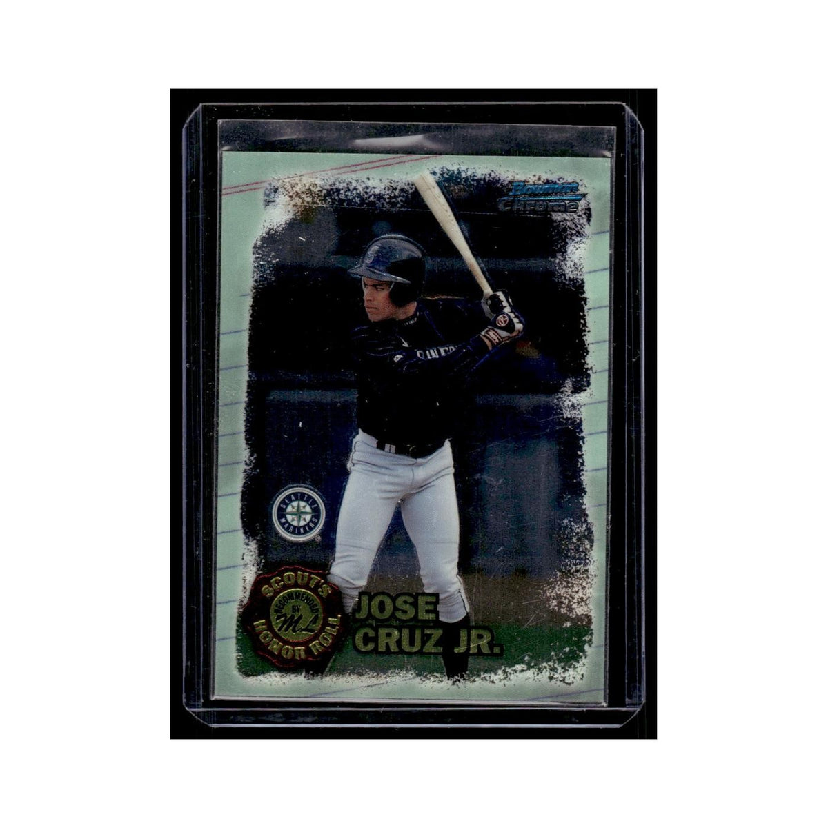 Jose Cruz Jr. 1997 Bowman Chrome #SHR10 Seattle Mariners Baseball Card NM