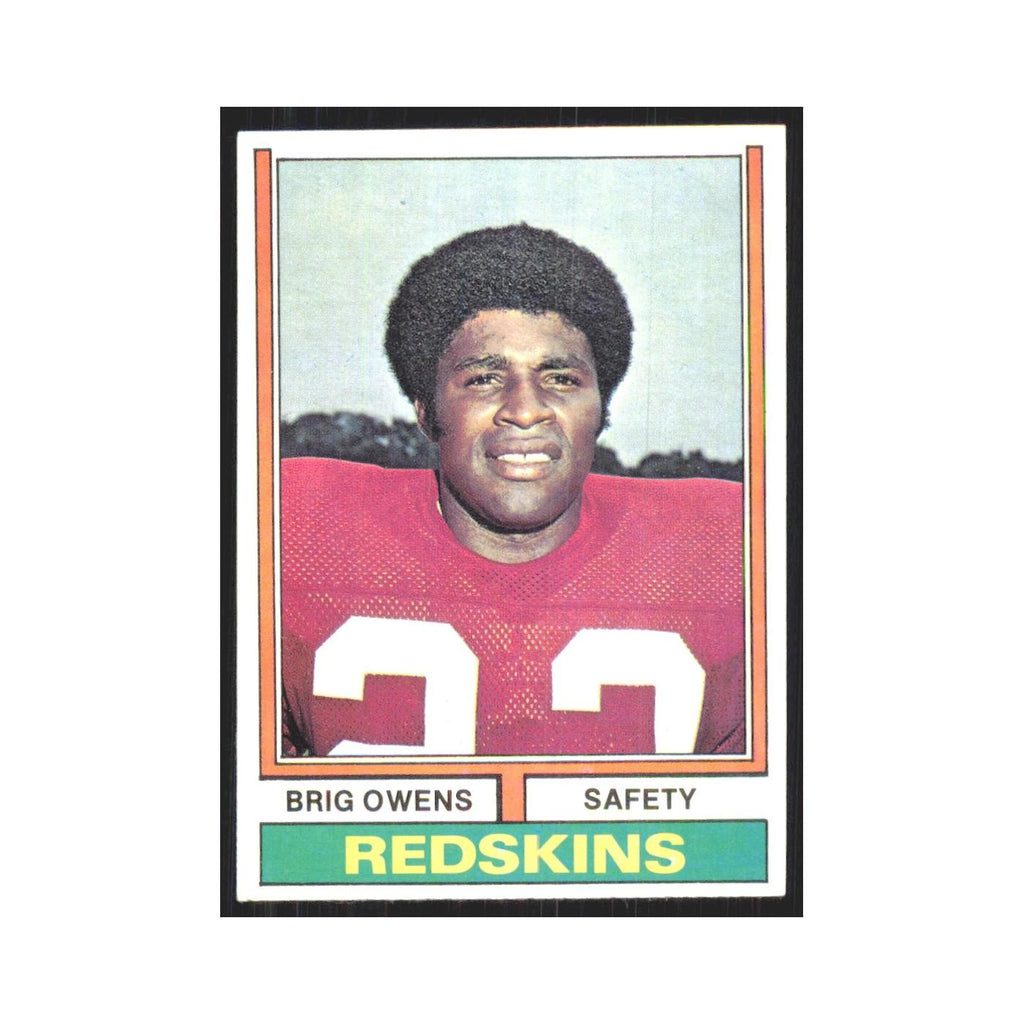 1974 Topps Brig Owens Redskins #156.0