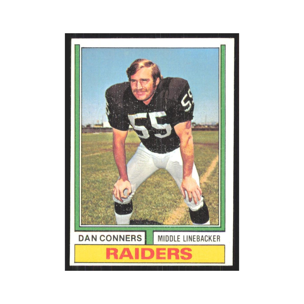 1974 Topps Dan Conners Raiders #358.0