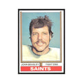 1974 Topps John Beasley Saints #16.0