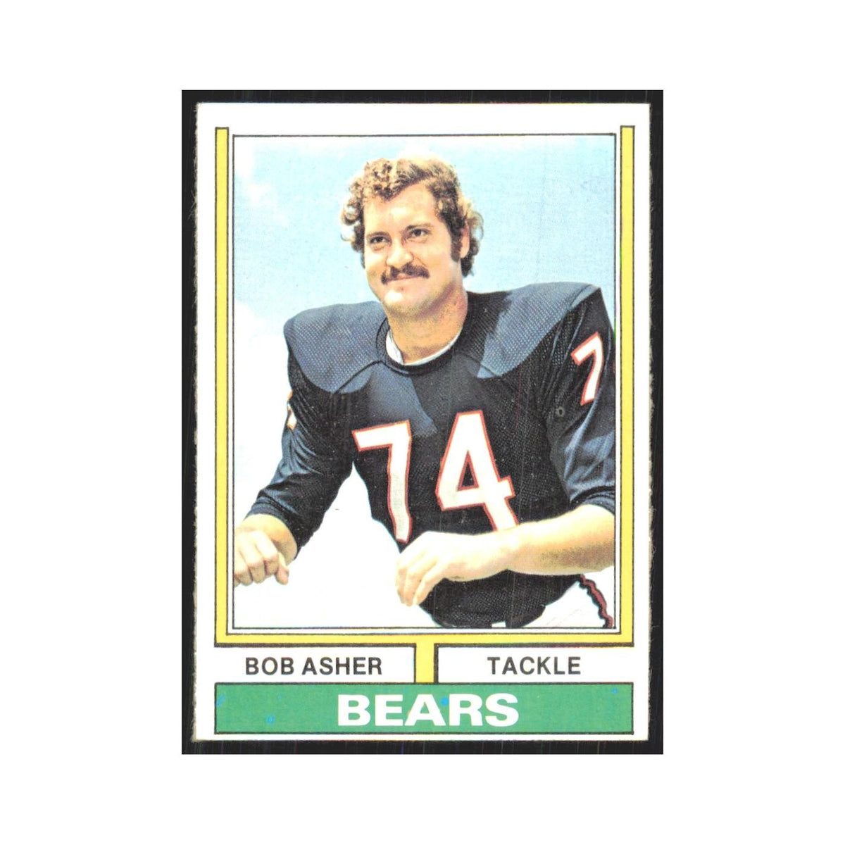 1974 Topps Bob Asher Bears #256.0