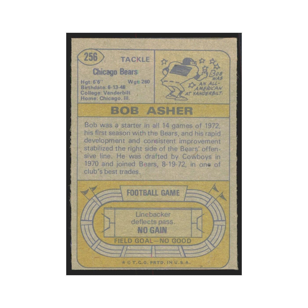 1974 Topps Bob Asher Bears #256.0