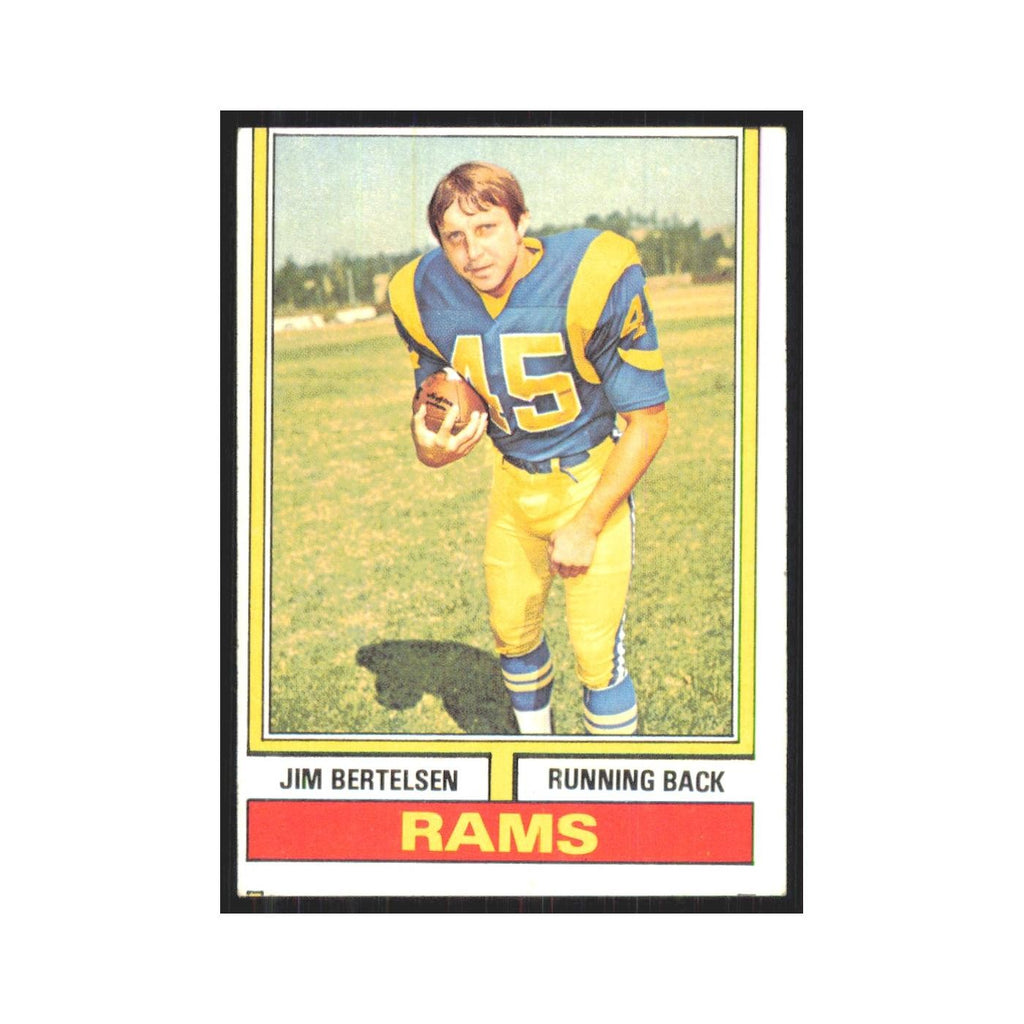 1974 Topps Jim Bertelsen Rams #231.0