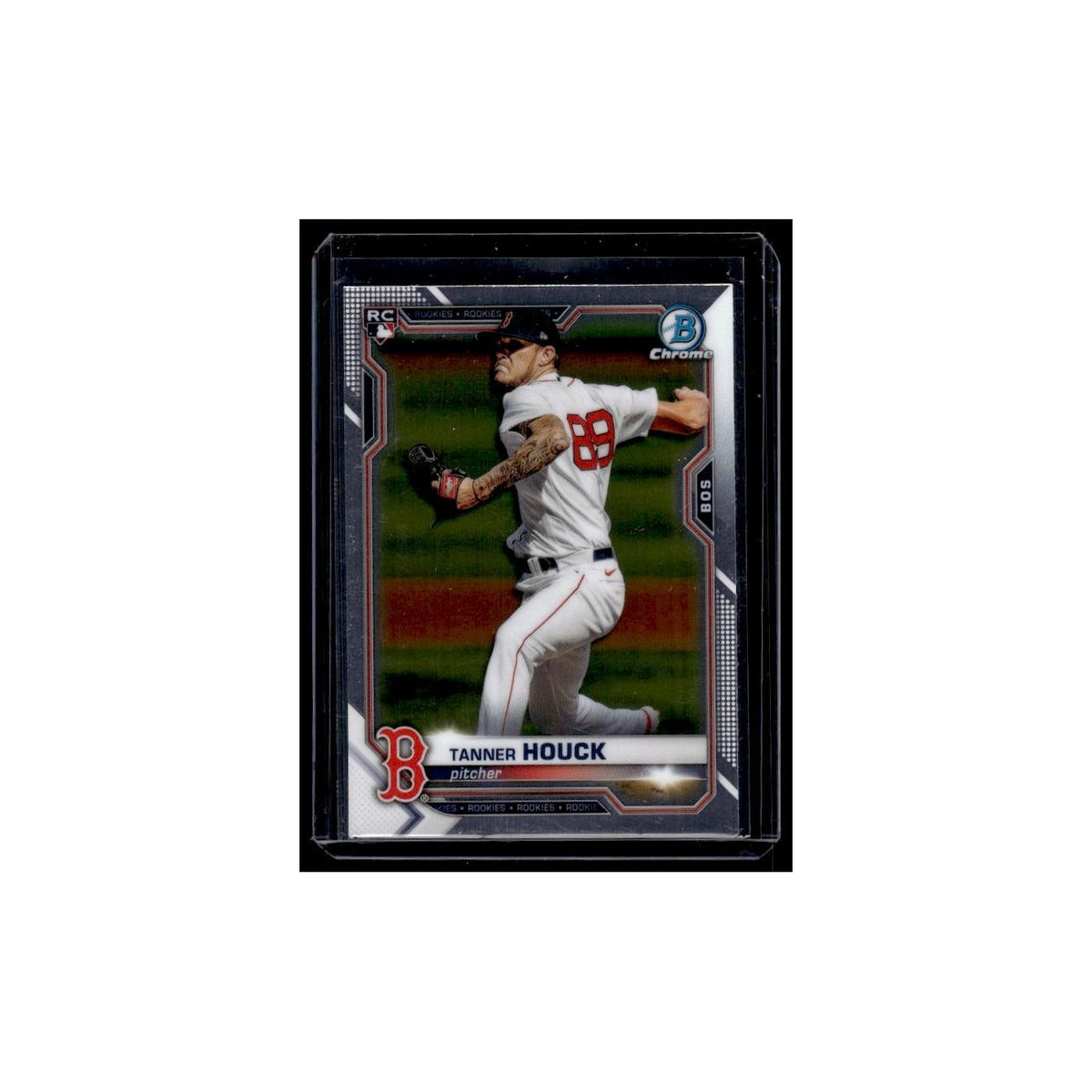 Tanner Houck Rookie 2021 Bowman Chrome #13 Boston Red Sox Baseball Card NM