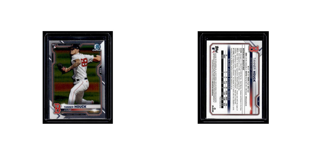 Tanner Houck Rookie 2021 Bowman Chrome #13 Boston Red Sox Baseball Card NM