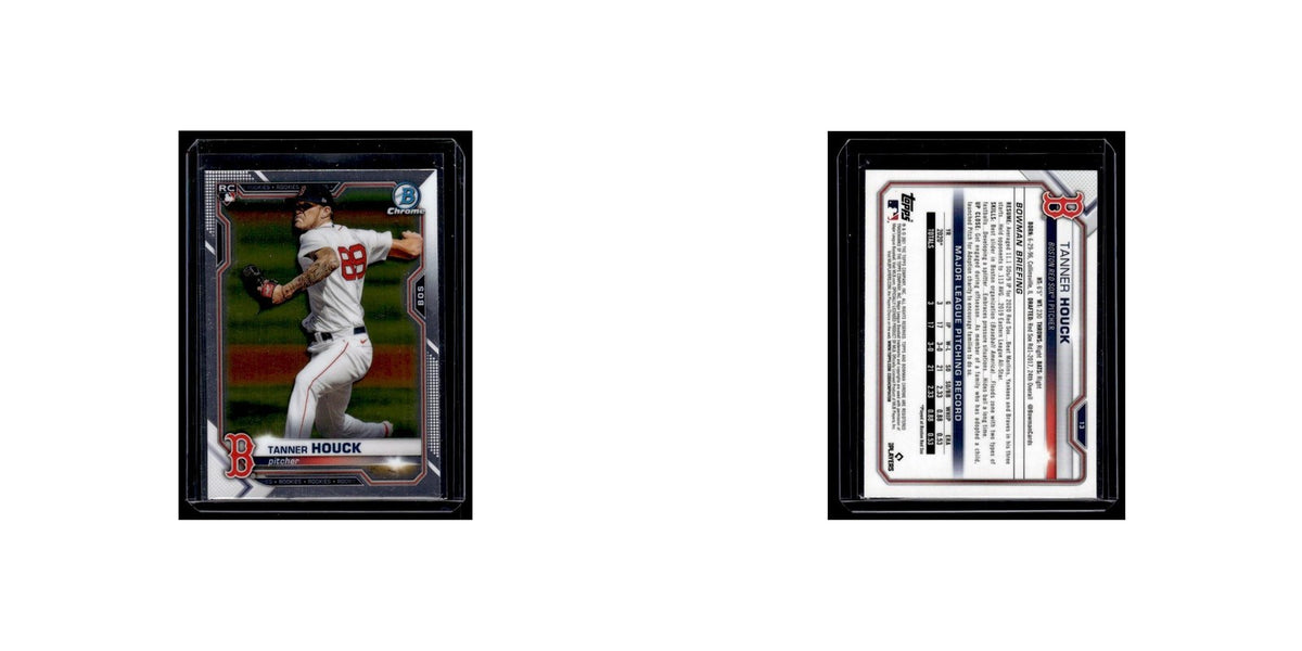 Tanner Houck Rookie 2021 Bowman Chrome #13 Boston Red Sox Baseball Card NM