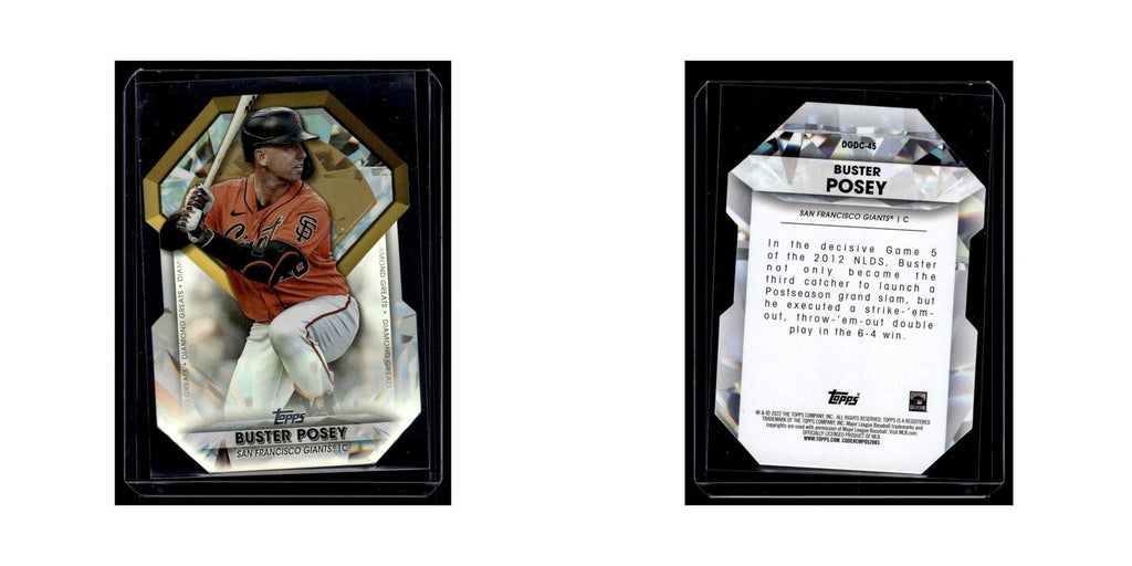 Buster Posey 2022 Topps Diamond Greats Die Cuts #DGDC-45 San Francisco Giants NM