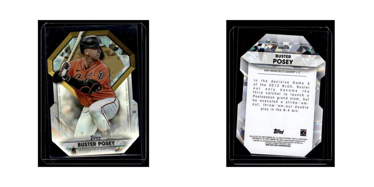 Buster Posey 2022 Topps Diamond Greats Die Cuts #DGDC-45 San Francisco Giants NM