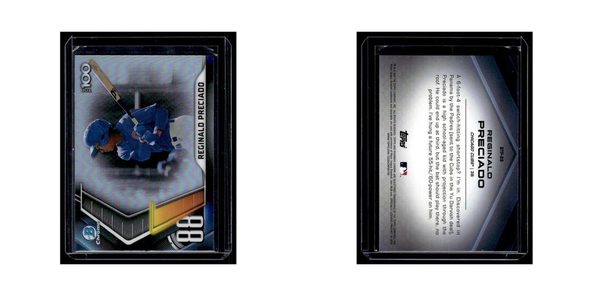 Reginald Preciado 2022 Bowman Chrome Top 100 #BTP-88 Chicago Cubs NM
