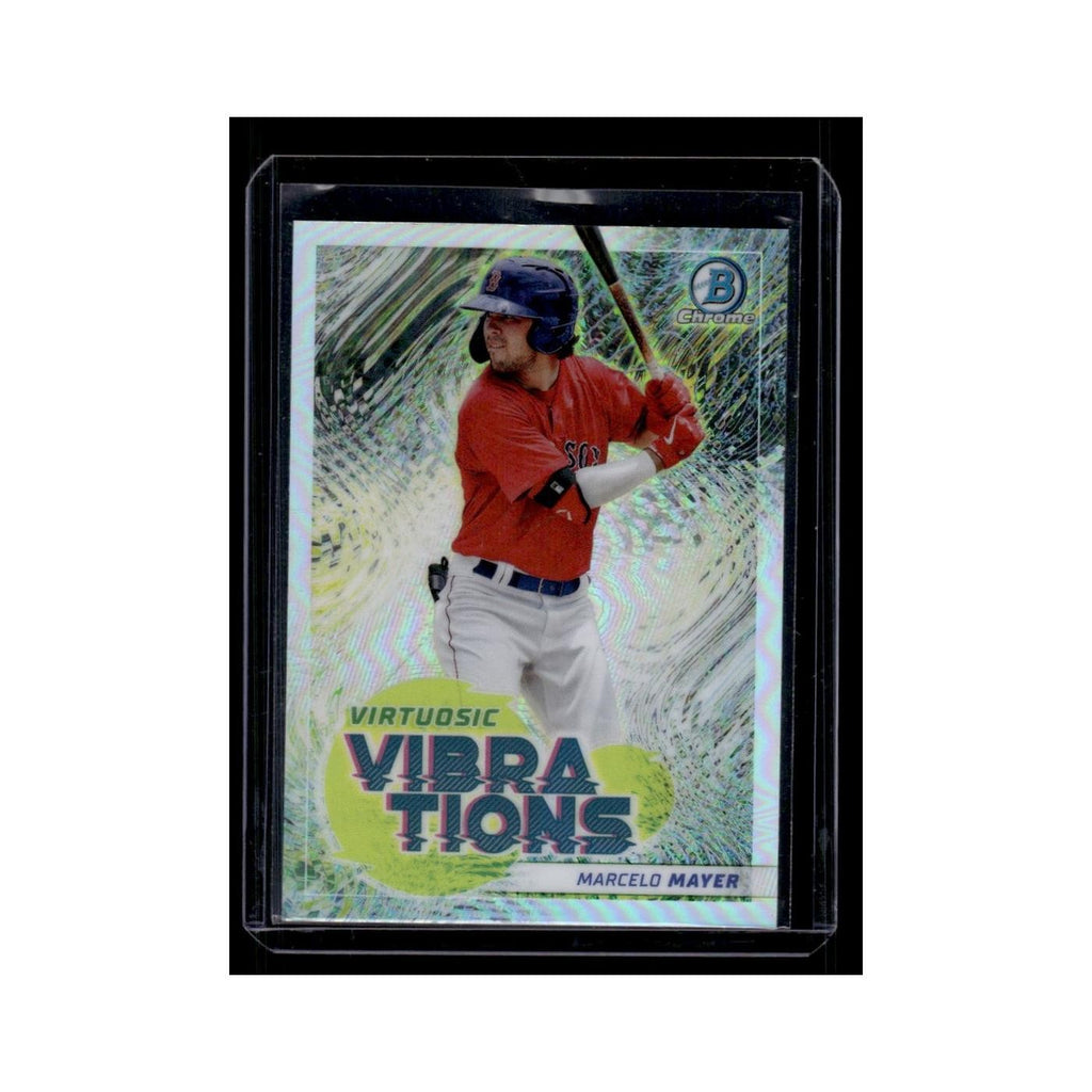 Marcelo Mayer 2022 Bowman Chrome Virtuosic Vibrations #VV-1 Boston Red Sox NM