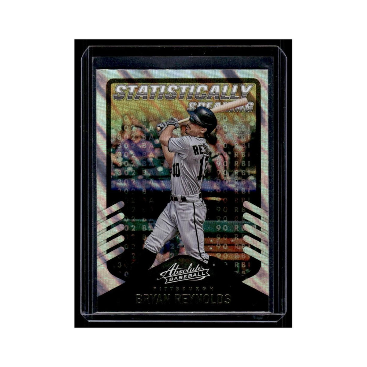Bryan Reynolds 2022 Panini Absolute Statistically Speaking #SS-13 Pirates NM