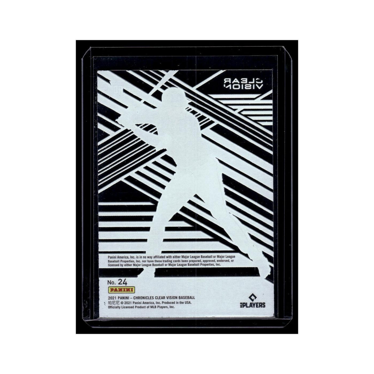 Trevor Larnach Rookie 2021 Panini Chronicles Clear Vision #24 Minnesota Twins NM