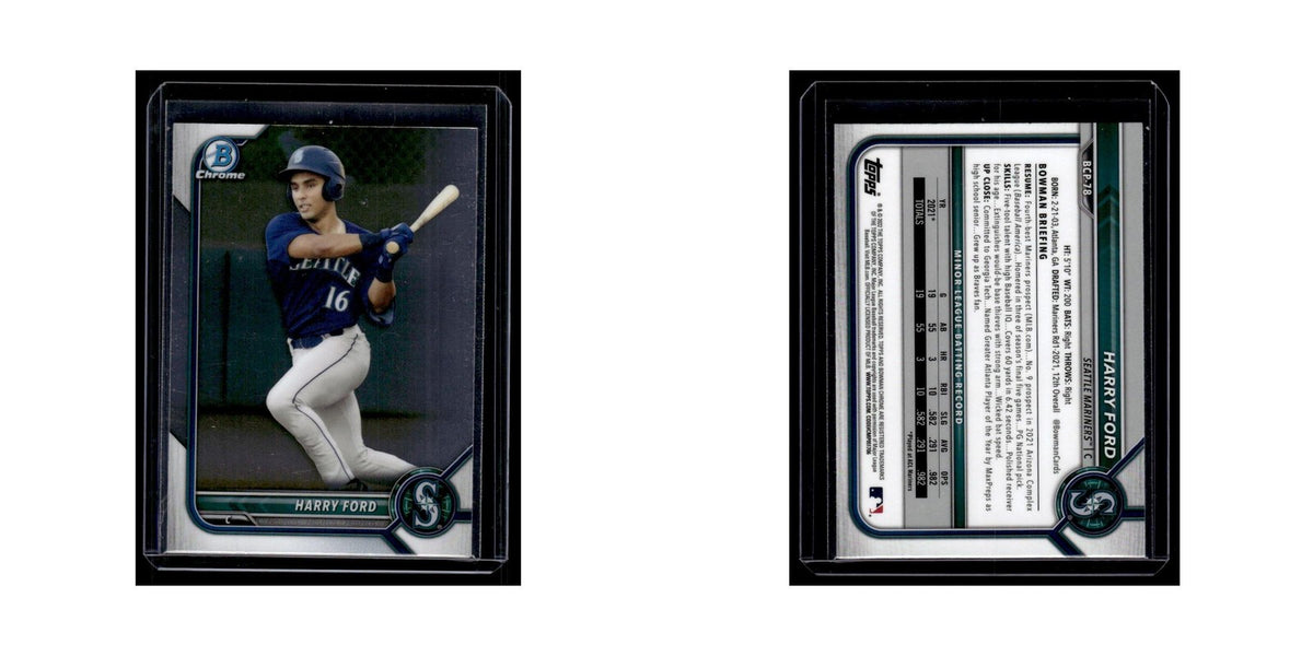 Harry Ford 2022 Bowman Chrome Prospects #BCP-78 Seattle Mariners NM