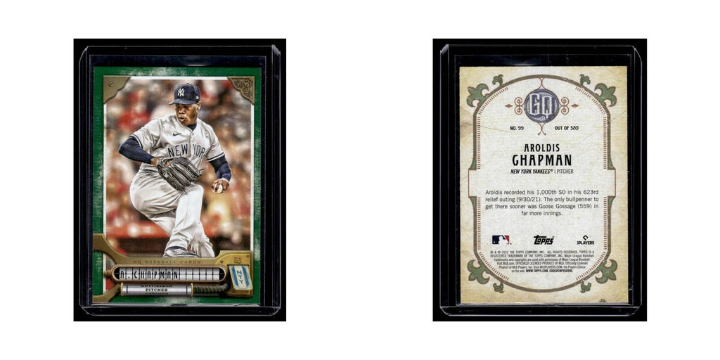 Aroldis Chapman 2022 Topps Gypsy Queen #99 New York Yankees Baseball Card NM