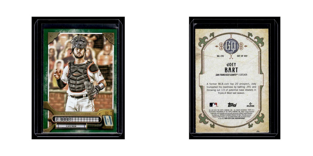 Joey Bart 2022 Topps Gypsy Queen #278 San Francisco Giants Baseball Card NM