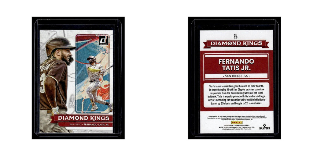 Fernando Tatis Jr. 2022 Donruss Diamond Kings #28 San Diego Padres NM