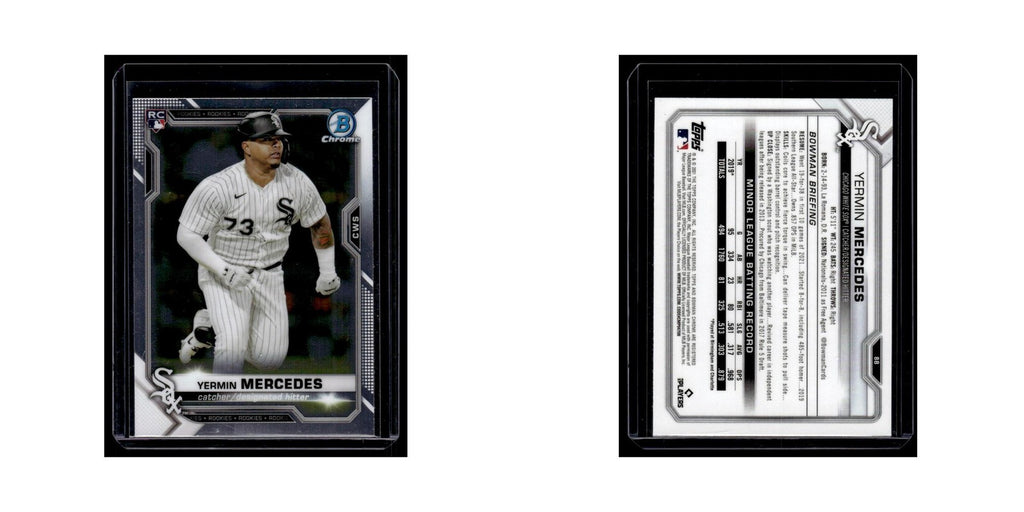 Yermin Mercedes Rookie 2021 Bowman Chrome #88 Chicago White Sox Baseball Card NM