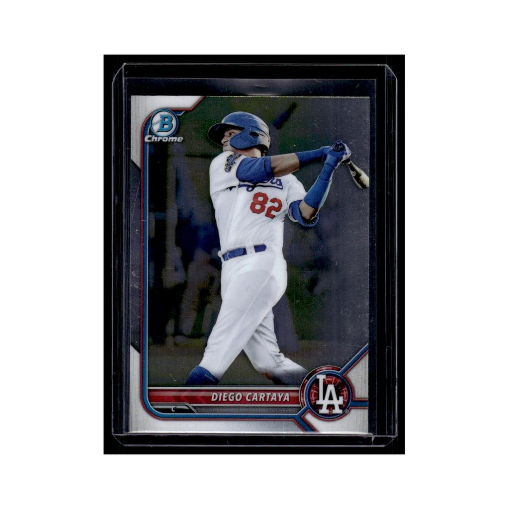 Diego Cartaya 2022 Bowman Chrome Prospects #BCP-103 Los Angeles Dodgers NM