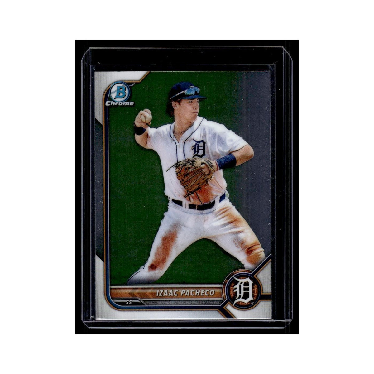 Izaac Pacheco 2022 Bowman Chrome Prospects #BCP-106 Detroit Tigers NM