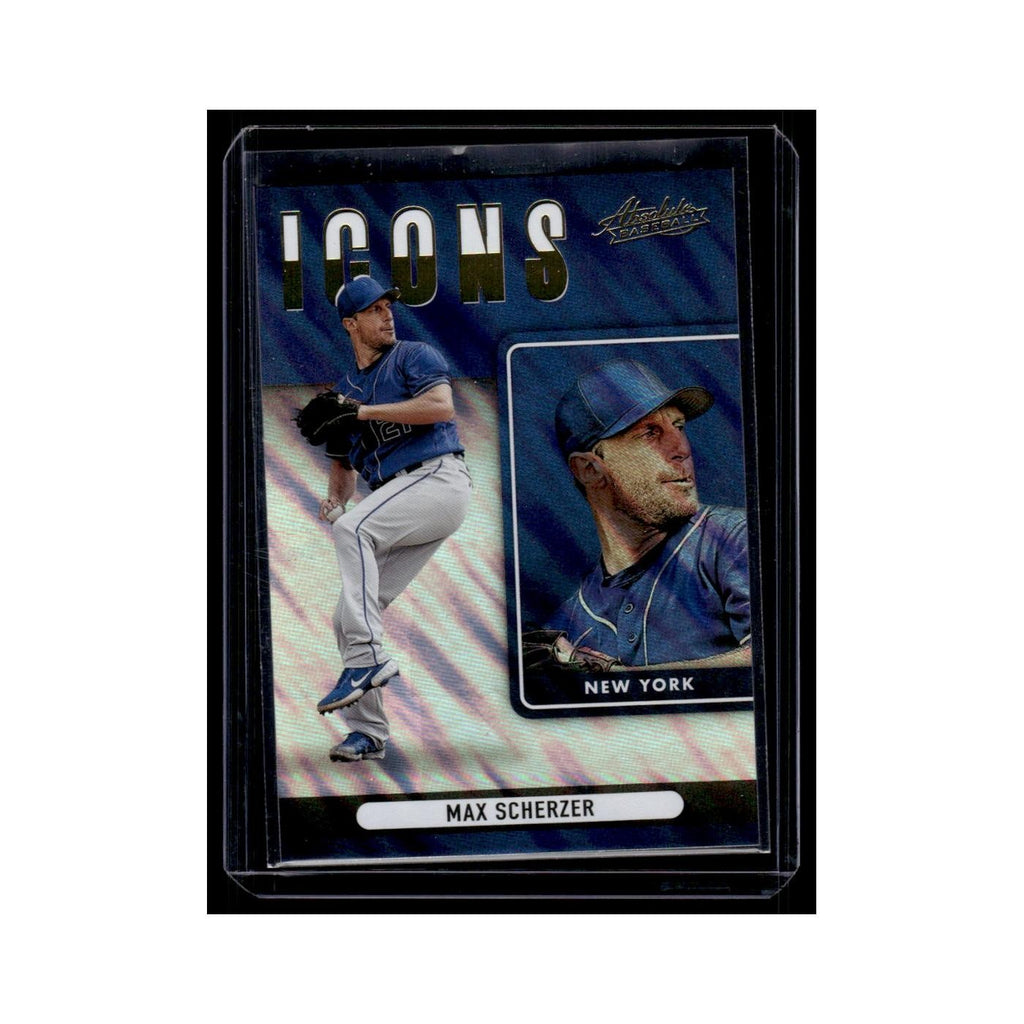 Max Scherzer 2022 Panini Absolute Icons #I-14 New York Mets Baseball Card NM