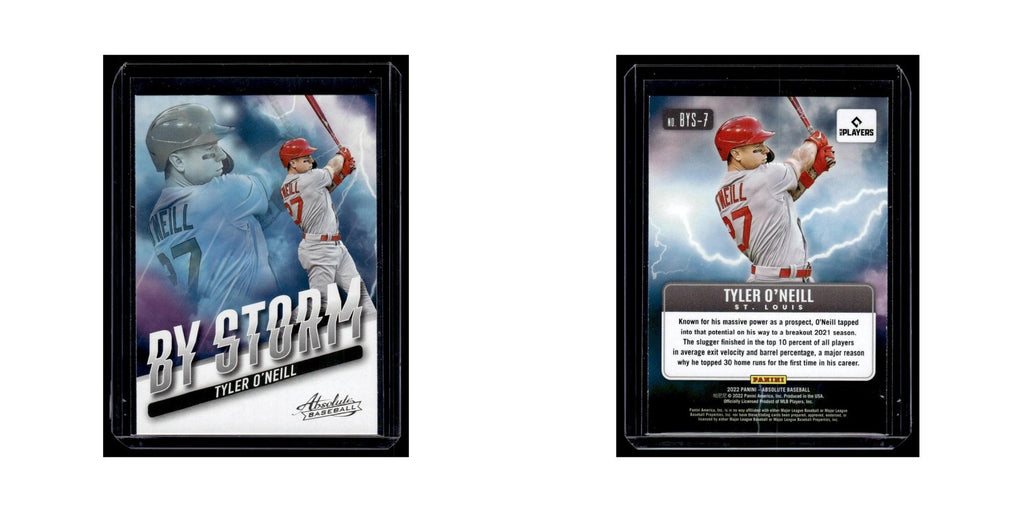 Tyler O'Neill 2022 Panini Absolute By Storm #BYS-7 St. Louis Cardinals NM