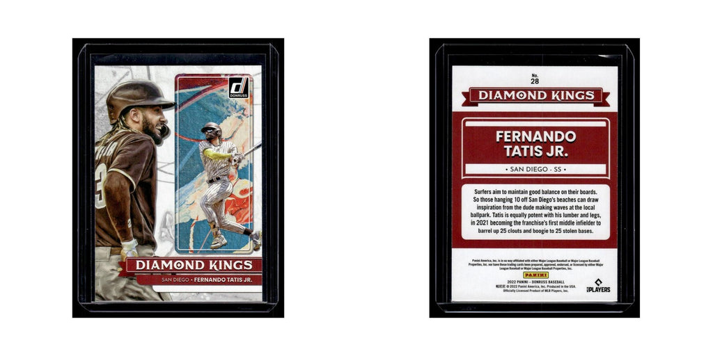 Fernando Tatis Jr. 2022 Donruss Diamond Kings #28 San Diego Padres NM