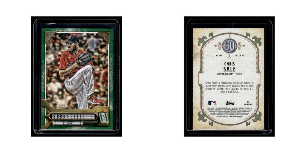 Chris Sale 2022 Topps Gypsy Queen #157 Boston Red Sox Baseball Card NM