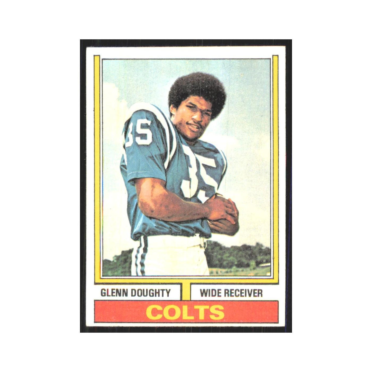 1974 Topps Glenn Doughty Baltimore Colts #411.0
