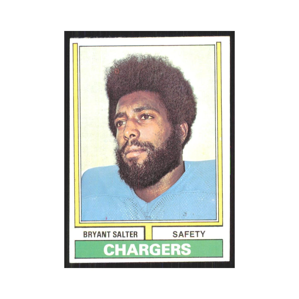 1974 Topps Bryant Salter San Diego Chargers #338.0