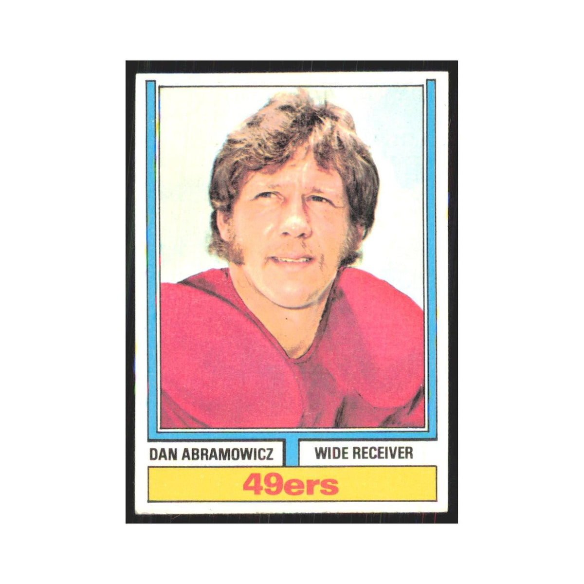 1974 Topps Dan Abramowicz 49ers #320.0