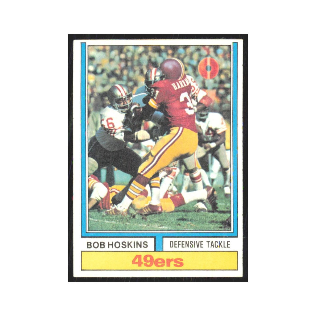 1974 Topps Bob Hoskins 49ers #378.0