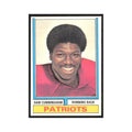 1974 Topps Sam Cunningham Patriots #502.0
