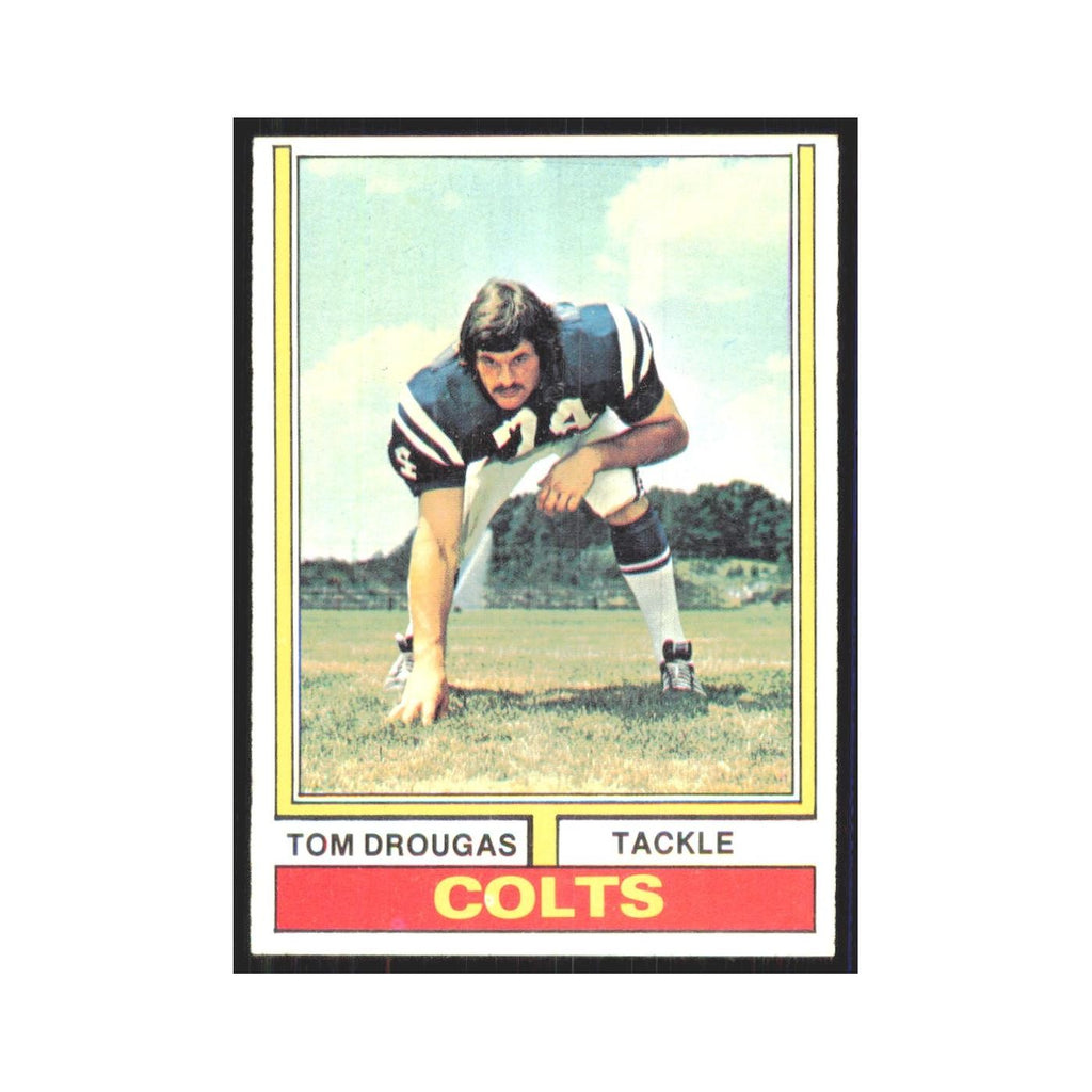 1974 Topps Tom Drougas Baltimore Colts #197.0