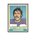 1974 Topps Carl Gersbach San Diego Chargers #202.0