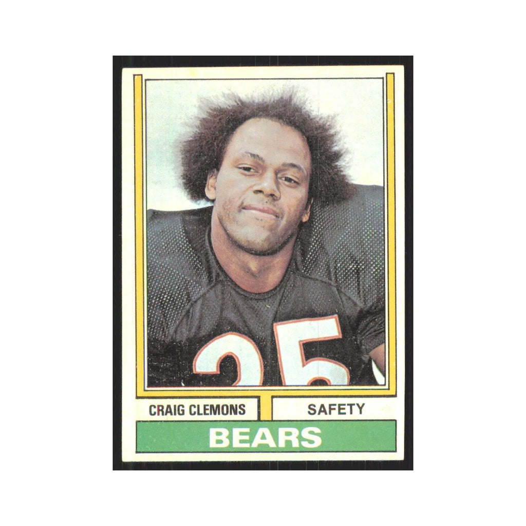 1974 Topps Craig Clemons Bears #283.0