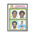 1979 Topps Tony Dorsett/Tony Hill/Benny Barnes/Harvey Martin/Randy White Cowboys