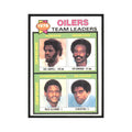 1979 Earl Campbell/Ken Burrough/Willie Alexander/Elvin Bethea Houston Oilers