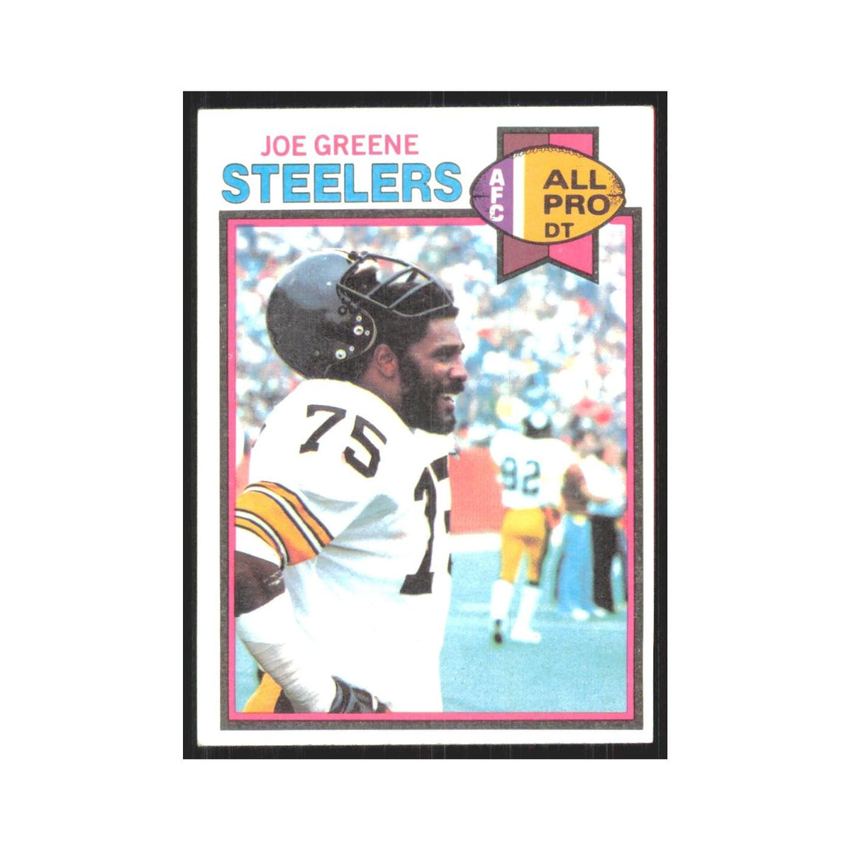 1979 Topps Joe Greene Steelers #65