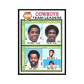 1979 Topps Tony Dorsett/Tony Hill/Benny Barnes/Harvey Martin/Randy White Cowboys