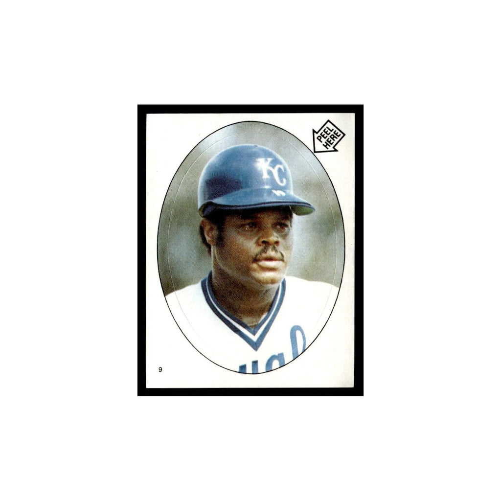 Lee May 1983 Topps Stickers #9 Kansas City Royals Baseball Card NM