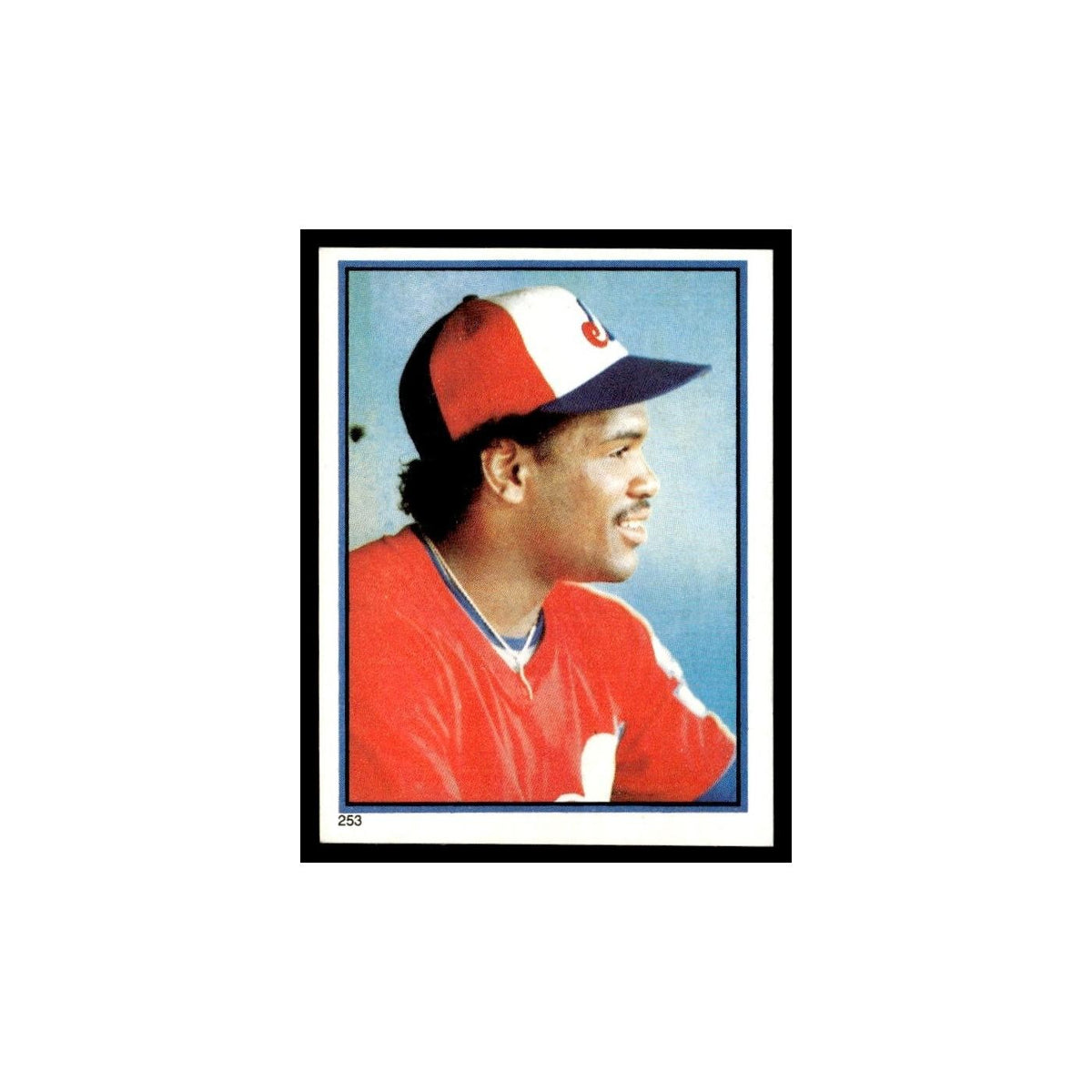 Tim Raines 1983 Topps Stickers #253 Montreal Expos Baseball Card NM