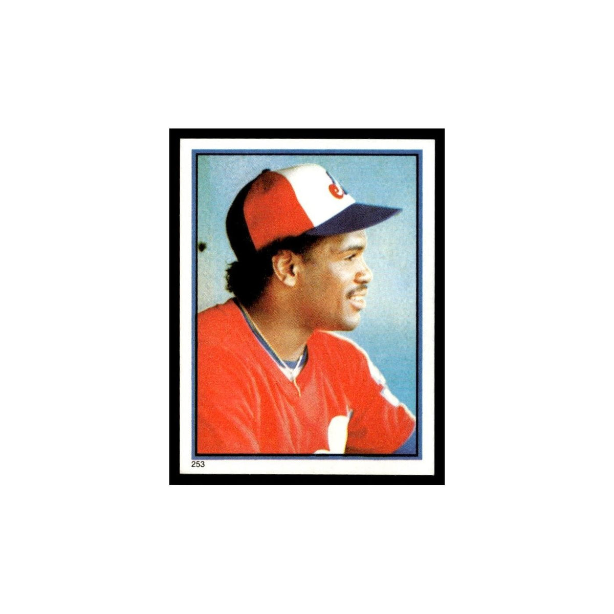 Tim Raines 1983 Topps Stickers #253 Montreal Expos Baseball Card NM