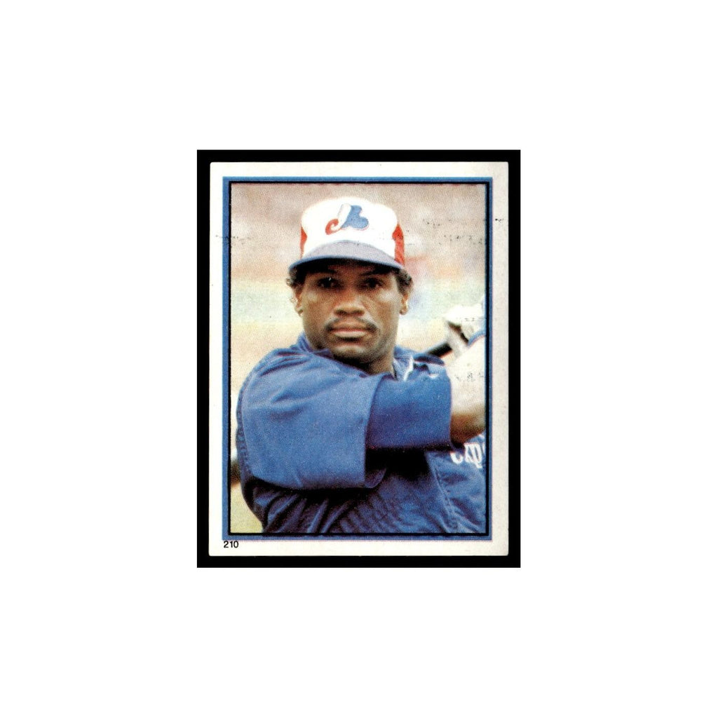 Tim Raines 1983 Topps Stickers #210 Montreal Expos Baseball Card NM