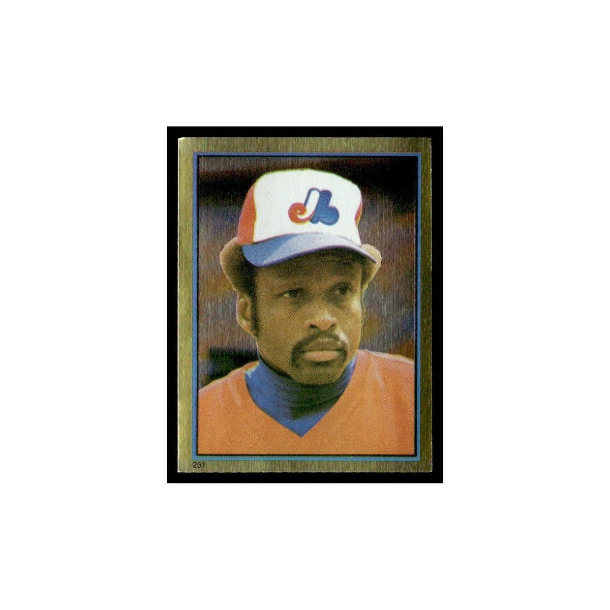 Alan Wiggins 1983 Topps Stickers #251 San Diego Padres Baseball Card NM
